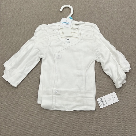 COPY - Carter's unisex-baby 4-pack Side-snap Long-sleeve Shirt - Picture 1 of 5